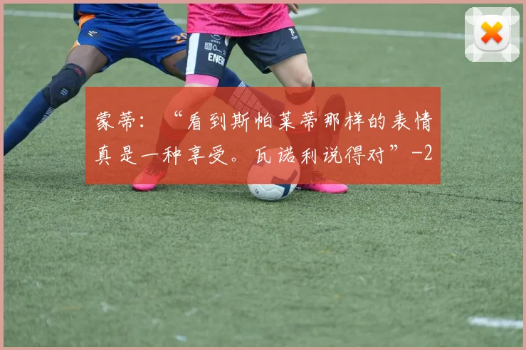 蒙蒂：“看到斯帕莱蒂那样的表情真是一种享受。瓦诺利说得对”